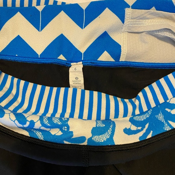 Lululemon crops size 6 - Picture 3 of 3